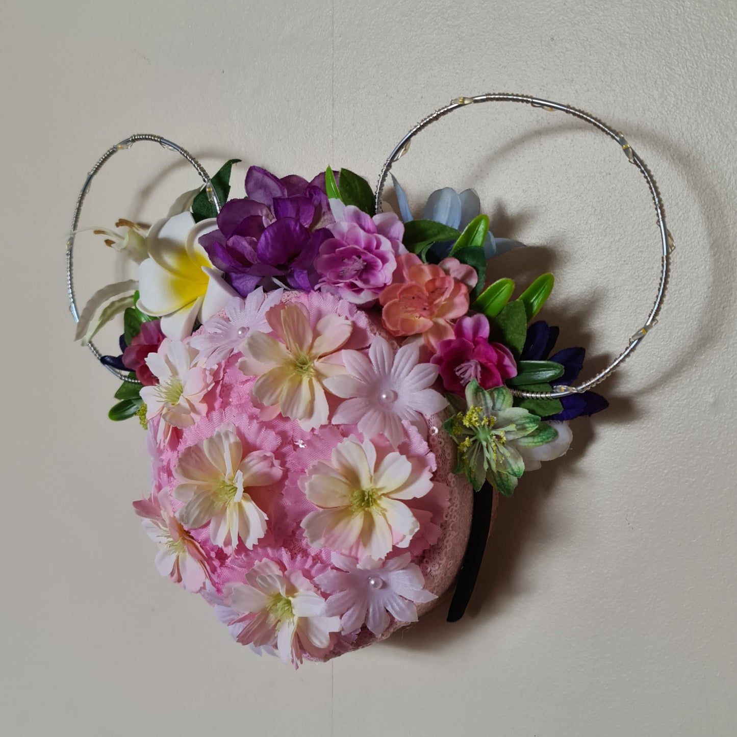 Pink Floral Wall Popper
