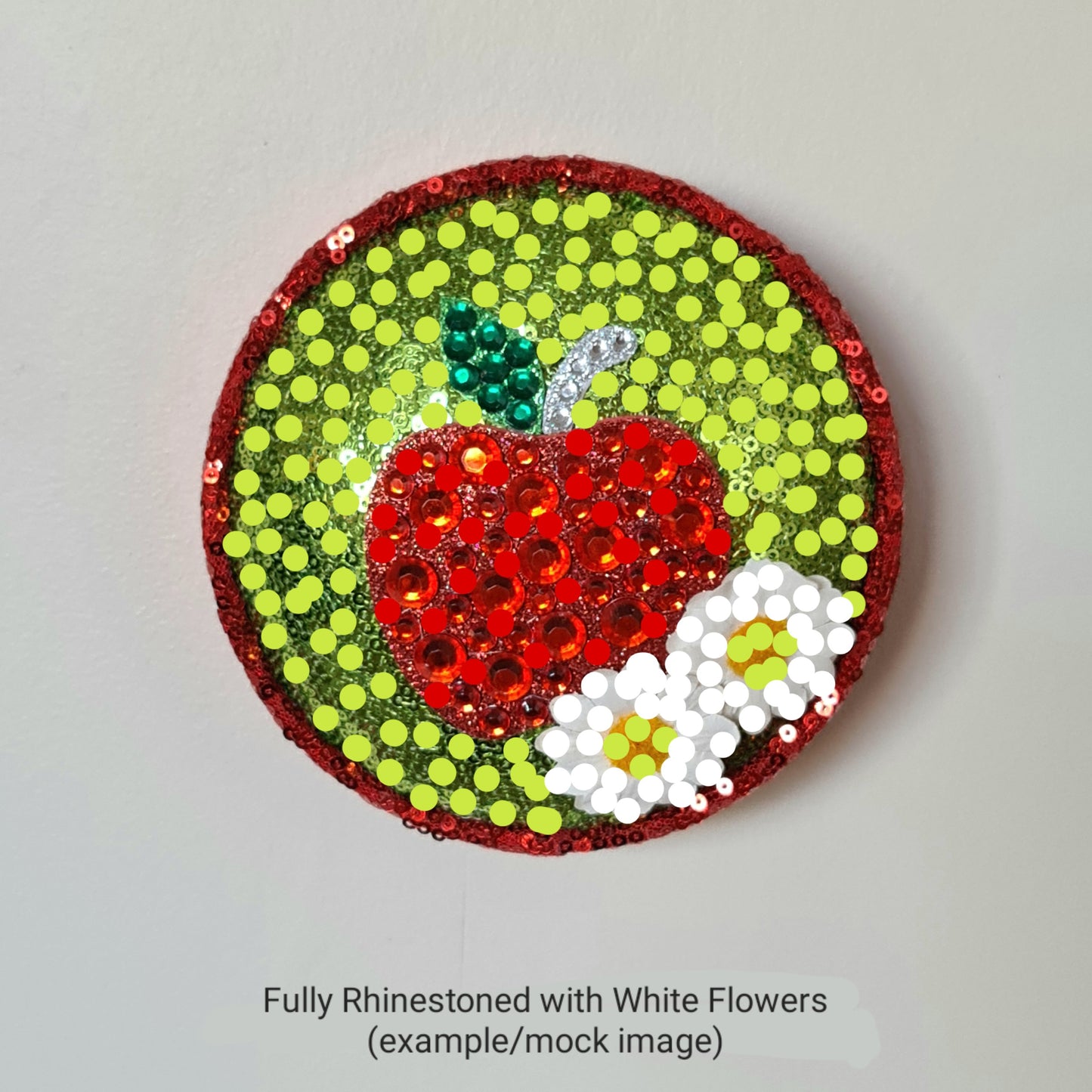 Jewelled Apple Wall Popper