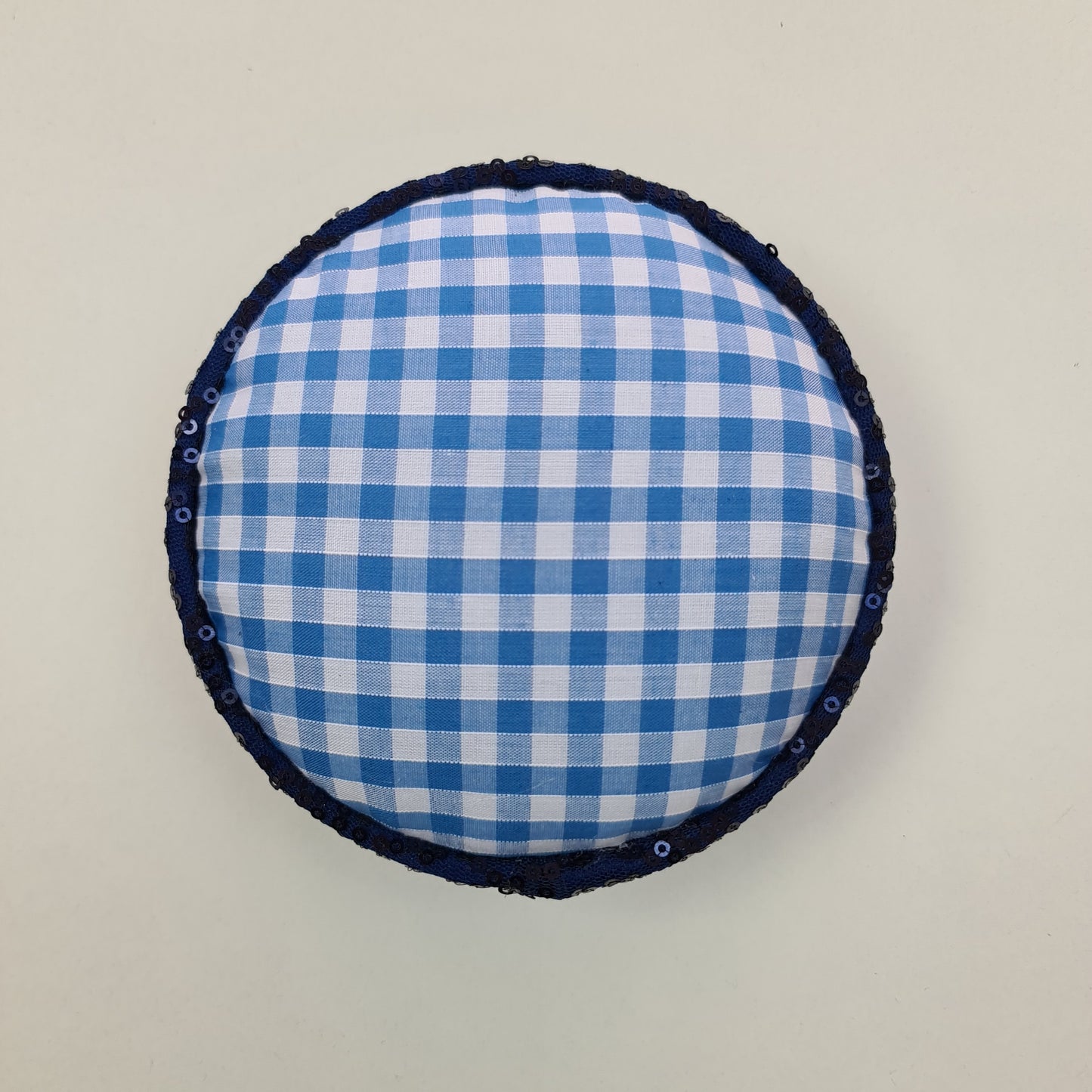 Blue Gingham Wall Popper