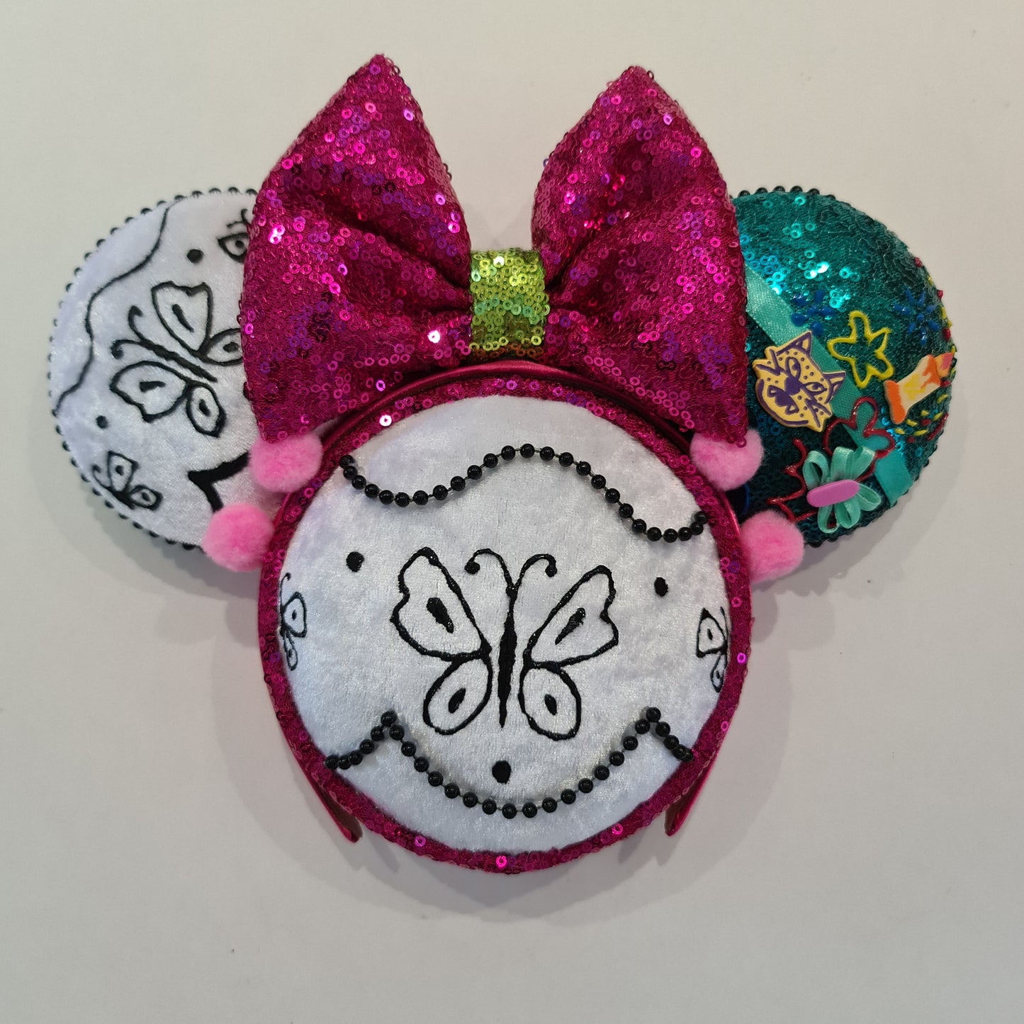 Beaded Butterfly Wall Popper