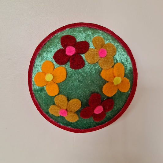 Felt Flowers Wall Popper