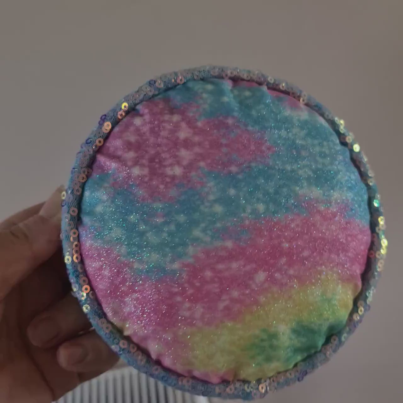 Pastel Glitter Wall Popper