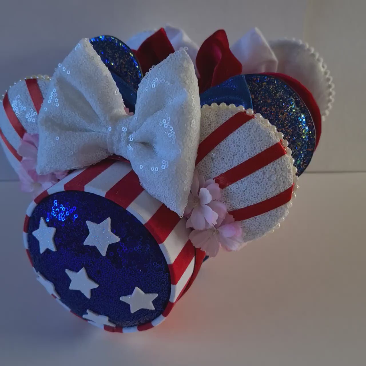 American Flag Ear Holder