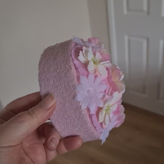 Pink Floral Wall Popper