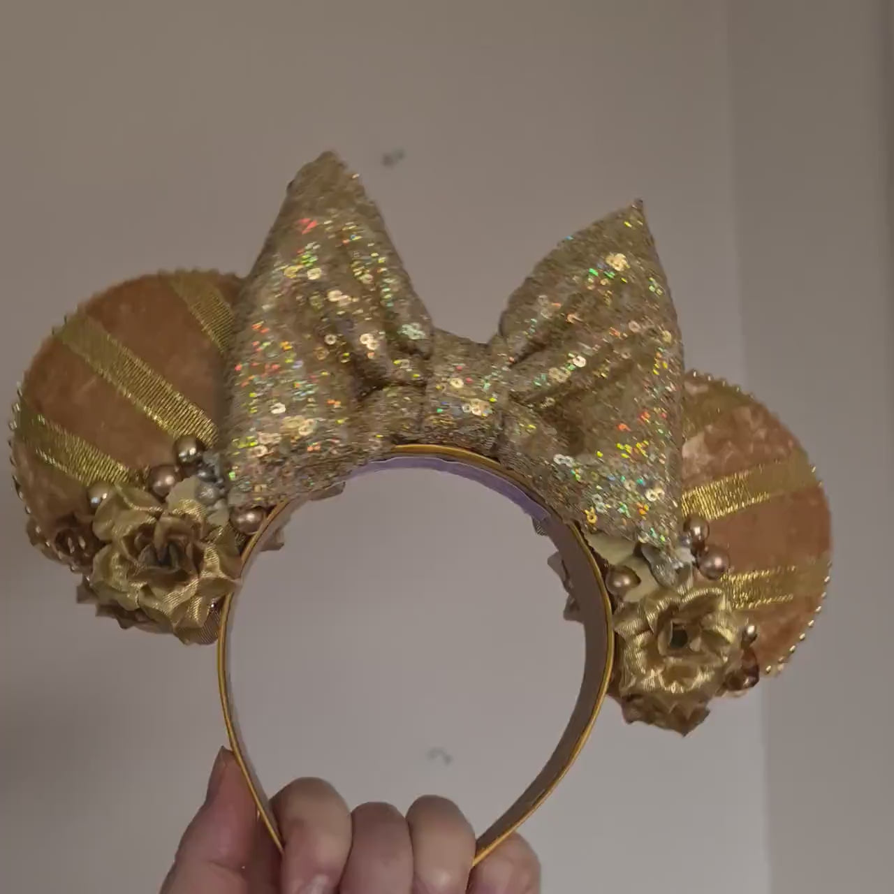 Golden Glitz Ears