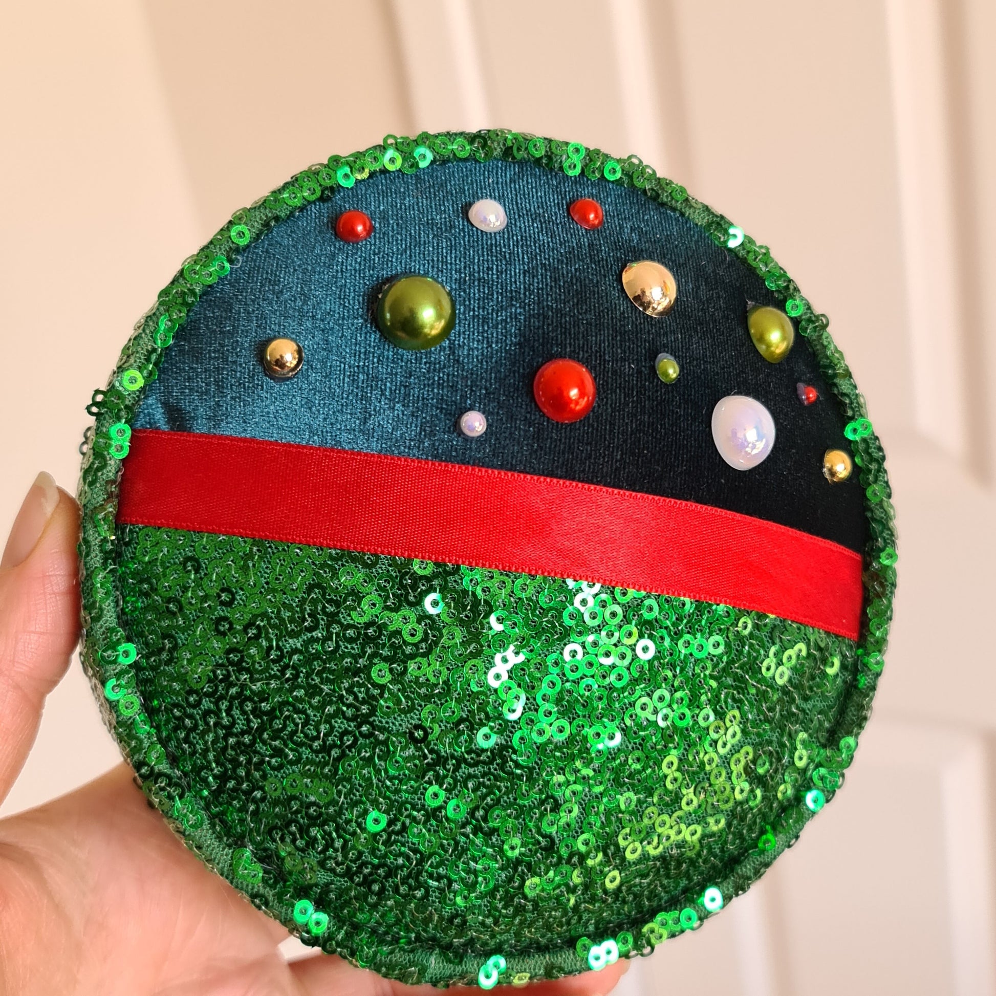 Green Bauble Wall Popper