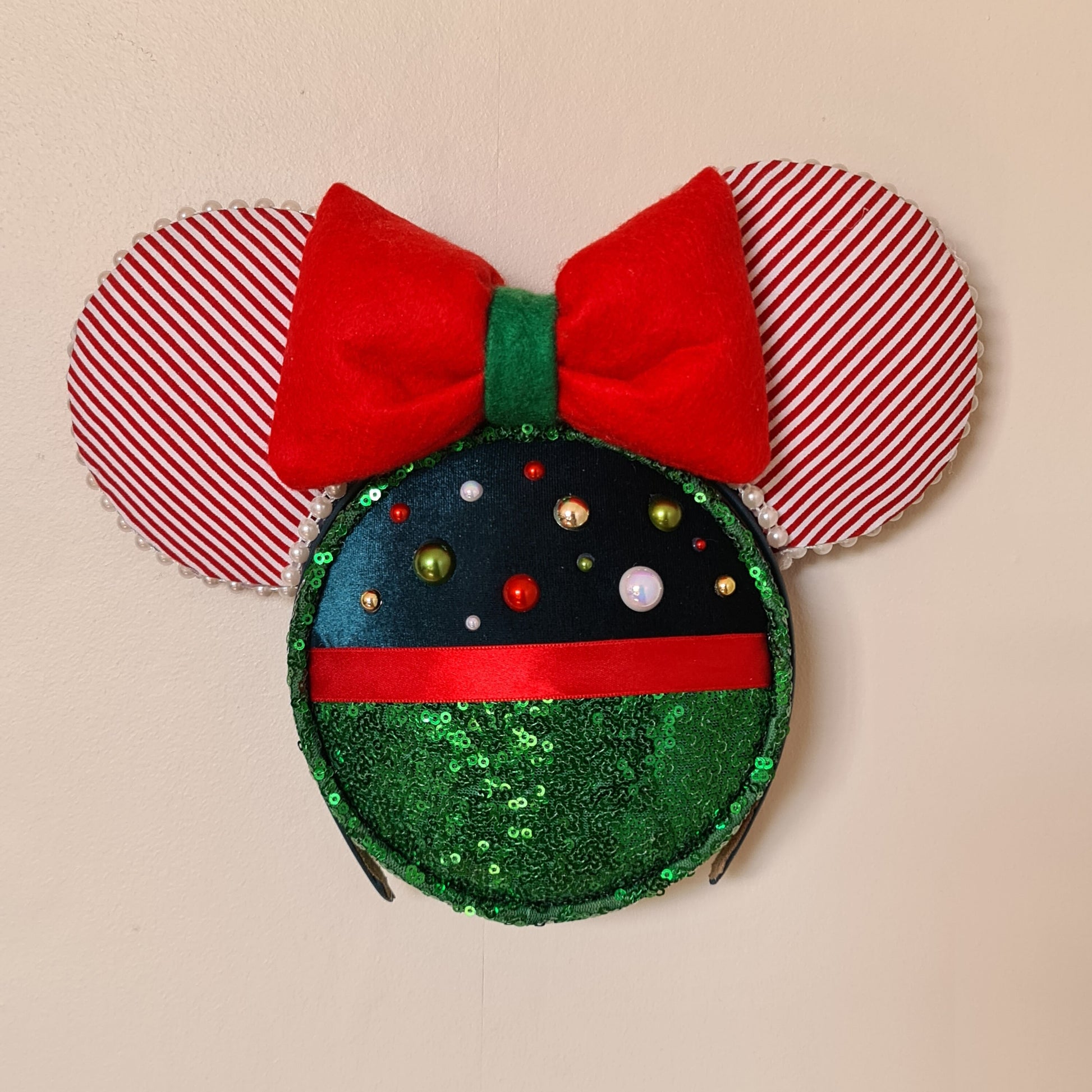 Green Bauble Wall Popper