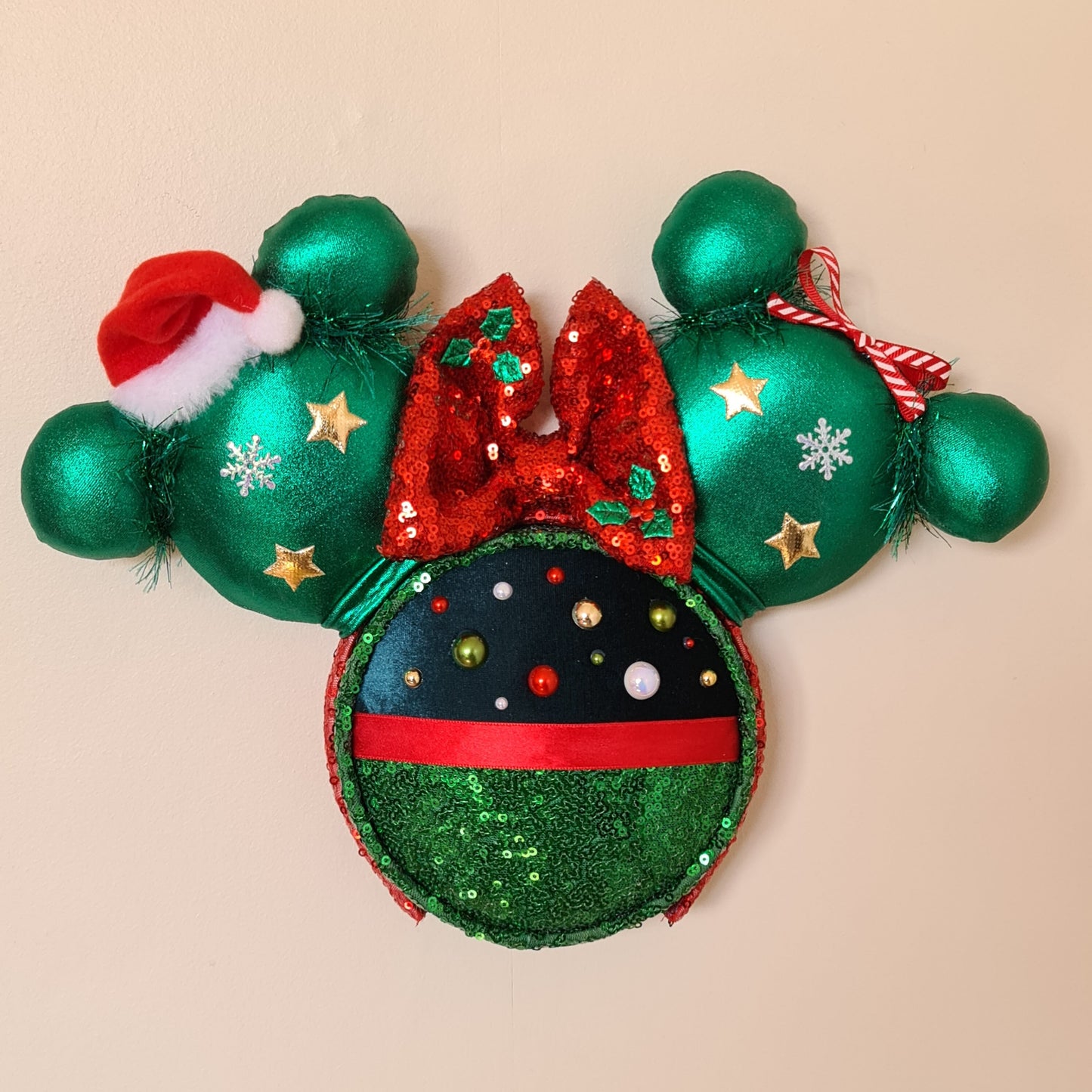 Green Bauble Wall Popper