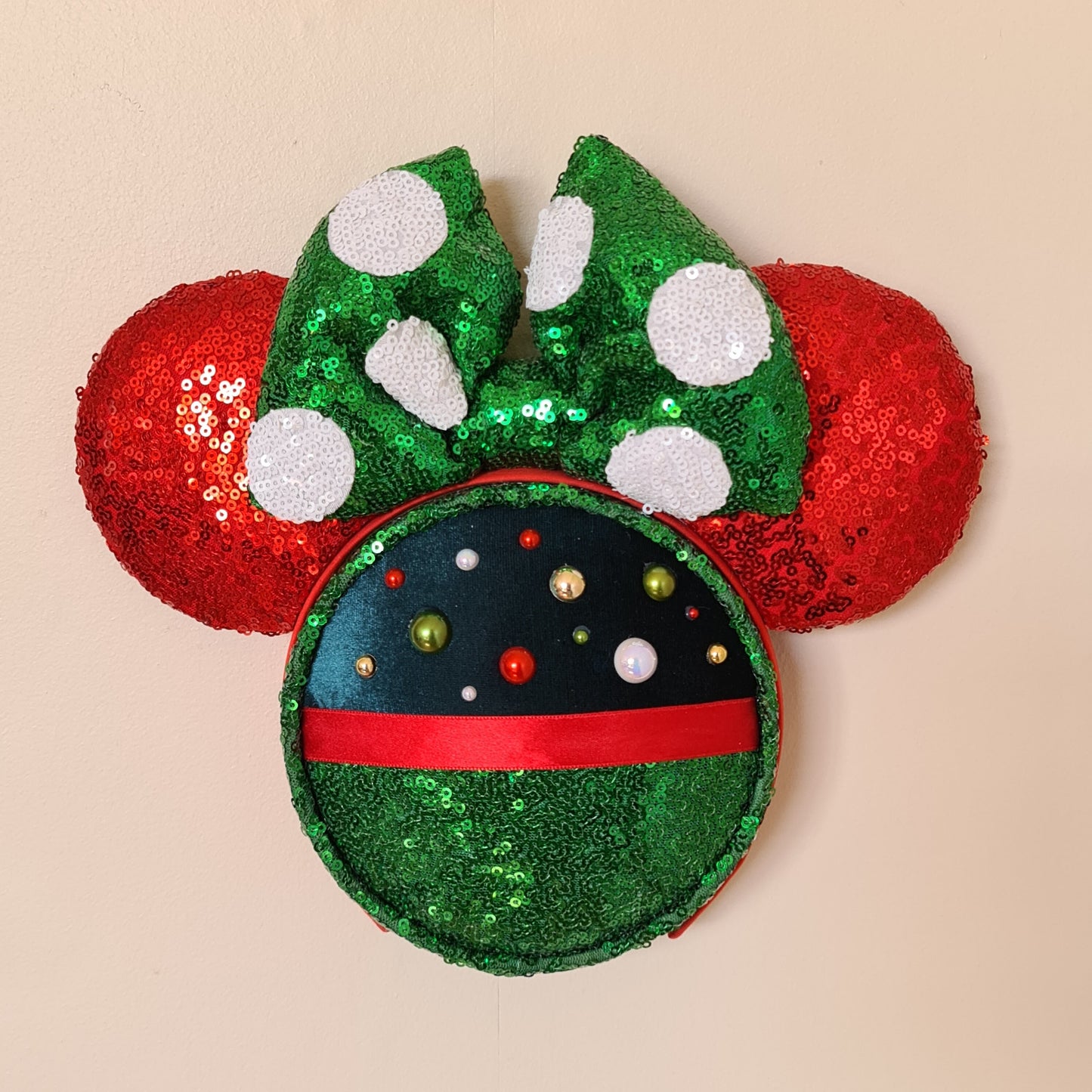 Green Bauble Wall Popper