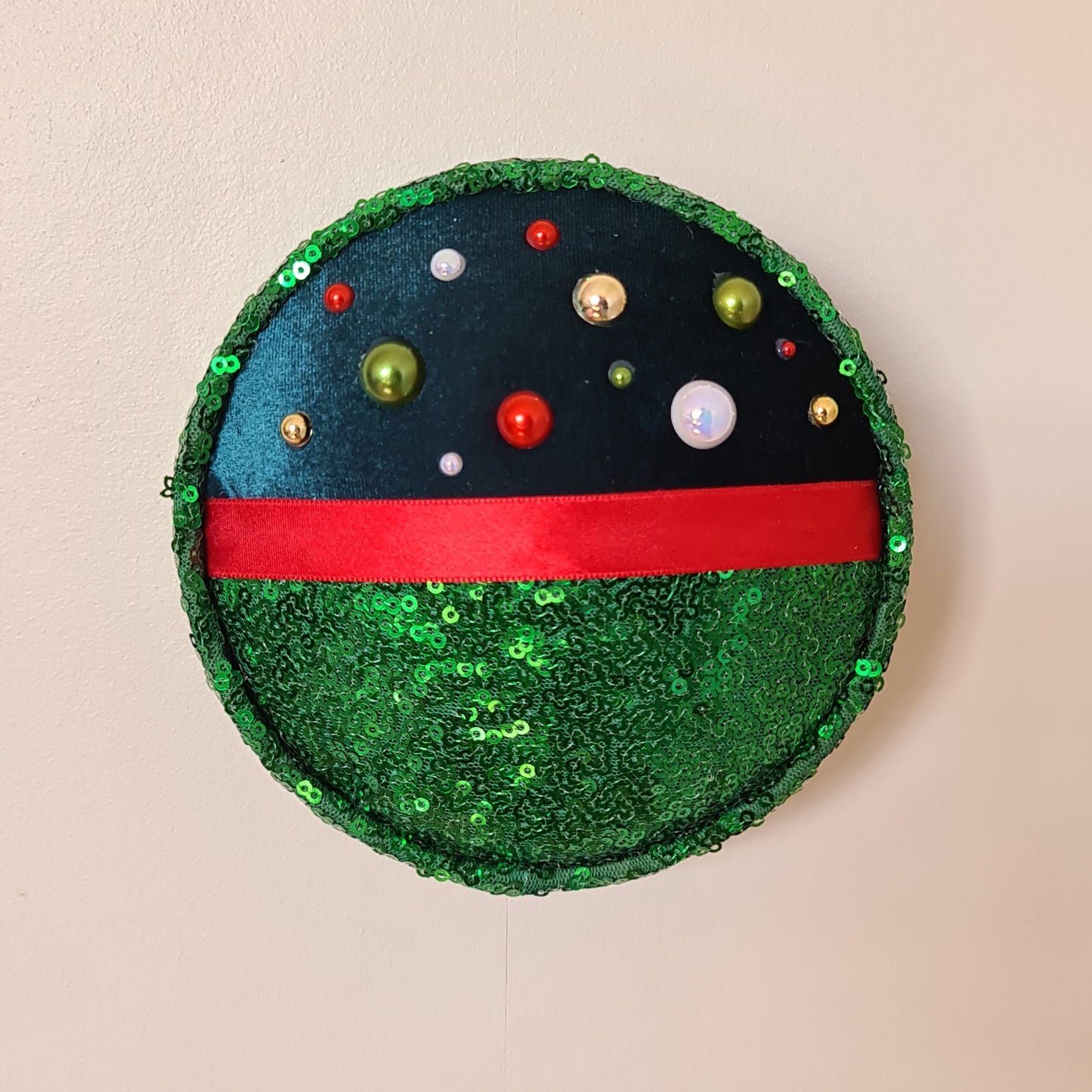 Green Bauble Wall Popper