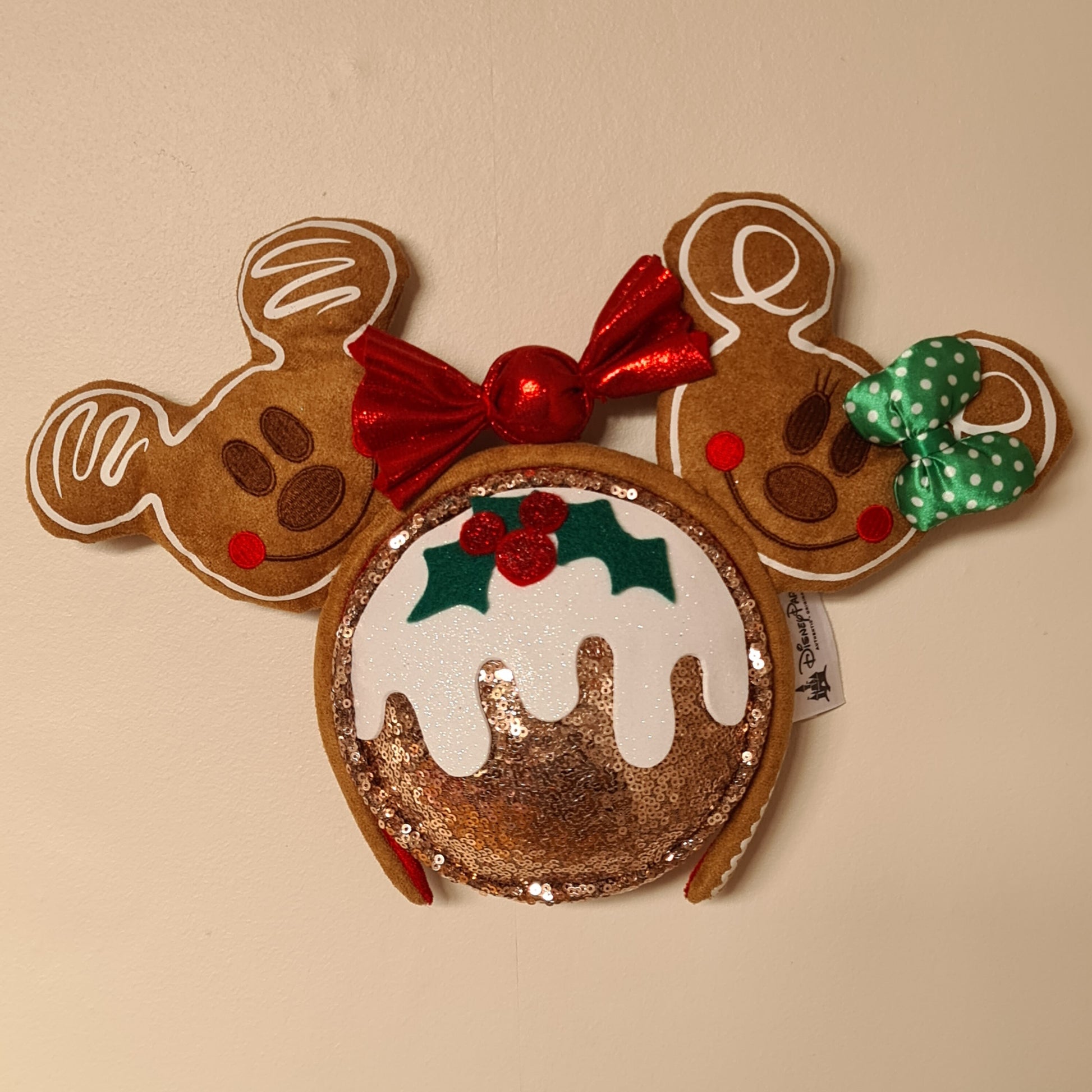 Christmas Pudding Wall Popper