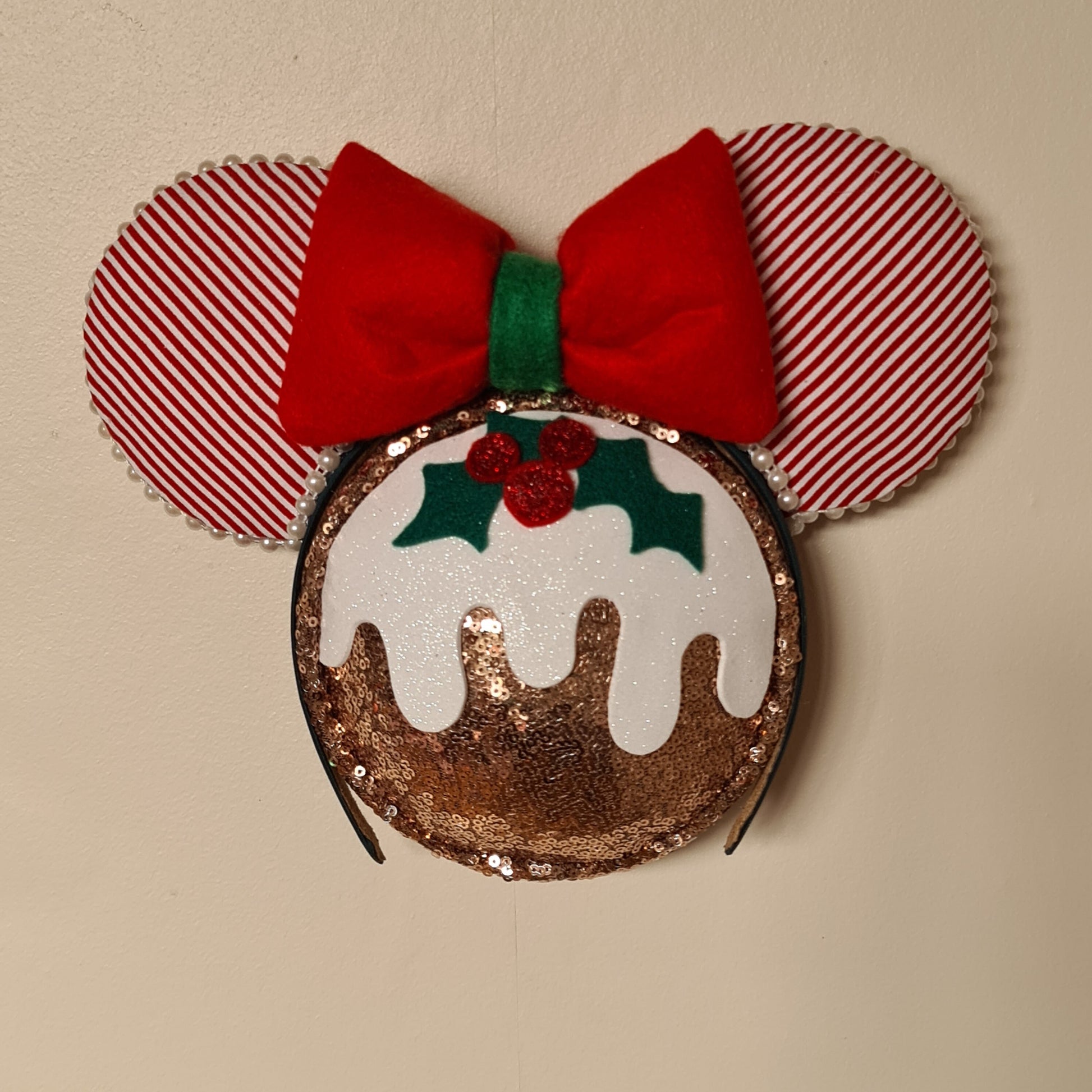 Christmas Pudding Wall Popper