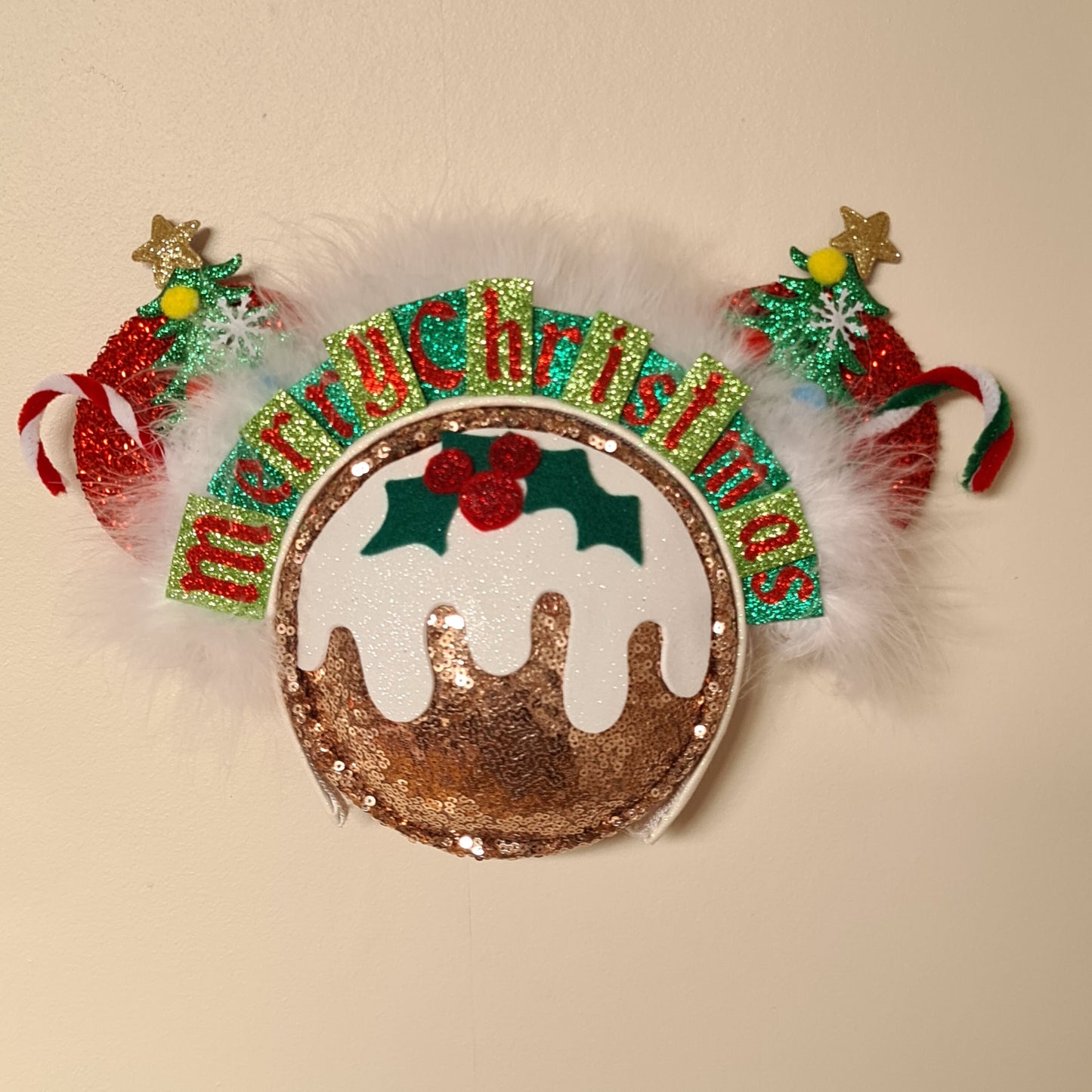 Christmas Pudding Wall Popper