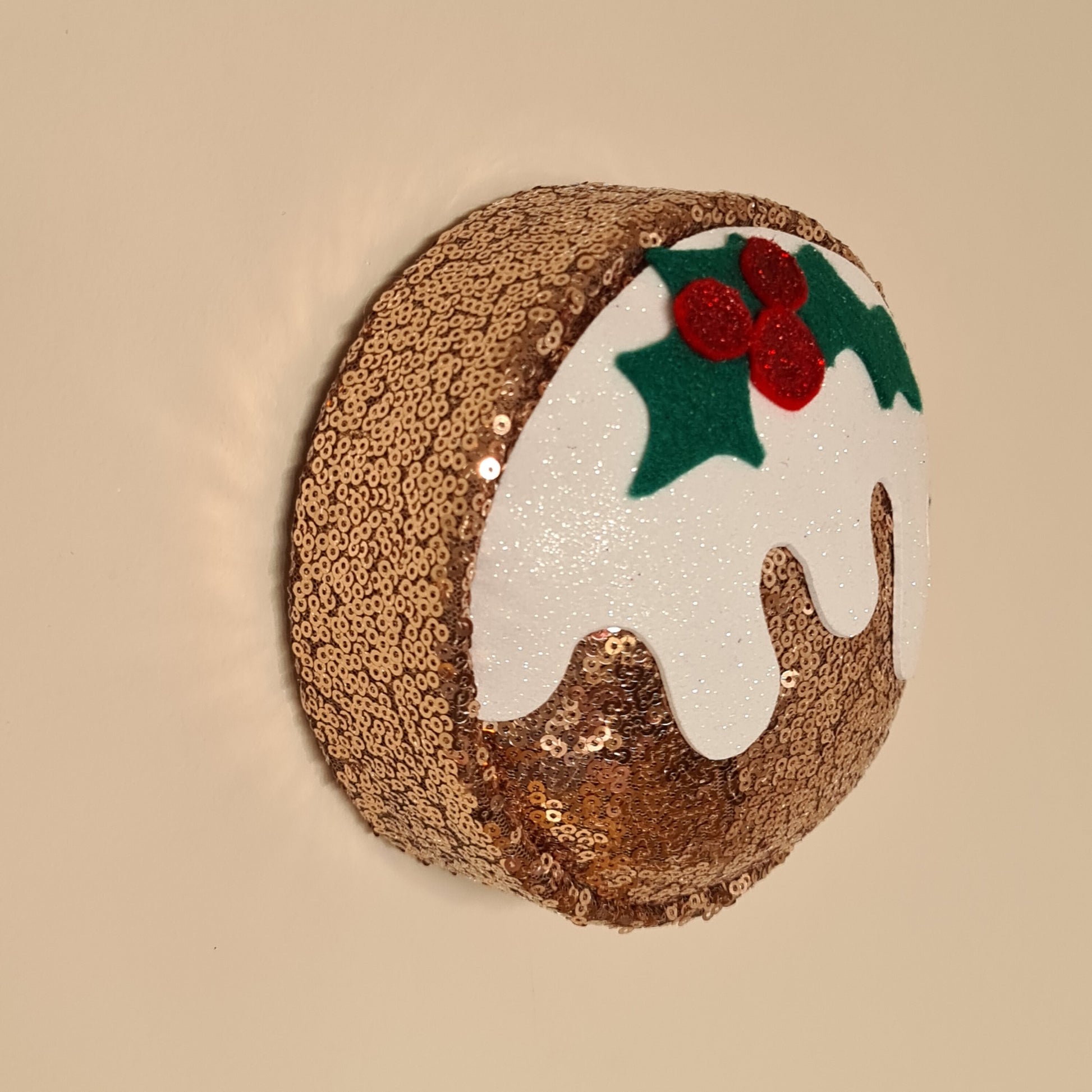 Christmas Pudding Wall Popper