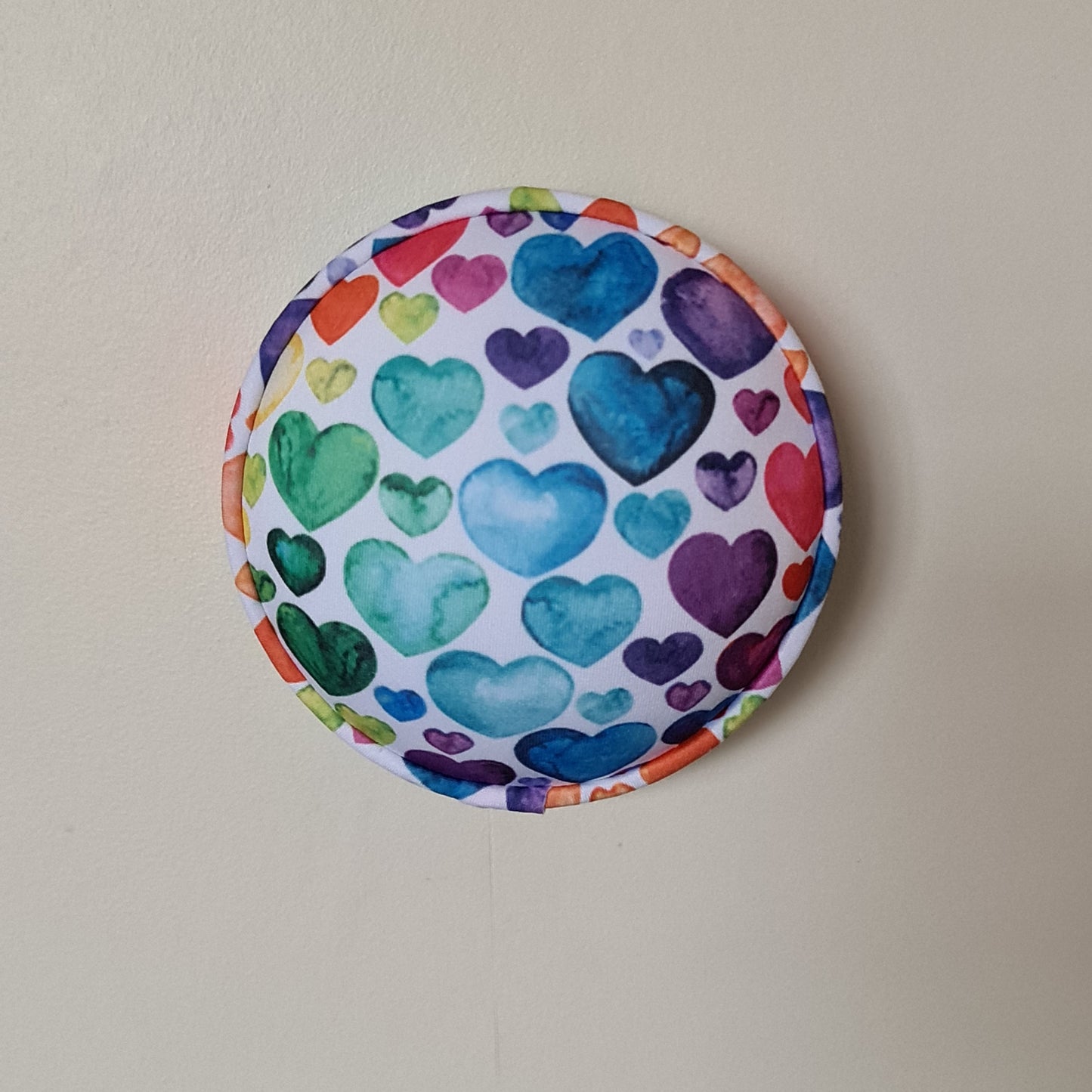 Rainbow Hearts Wall Popper