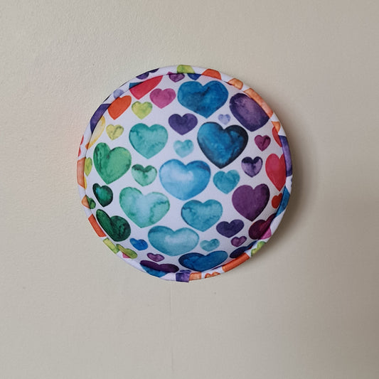 Rainbow Hearts Wall Popper