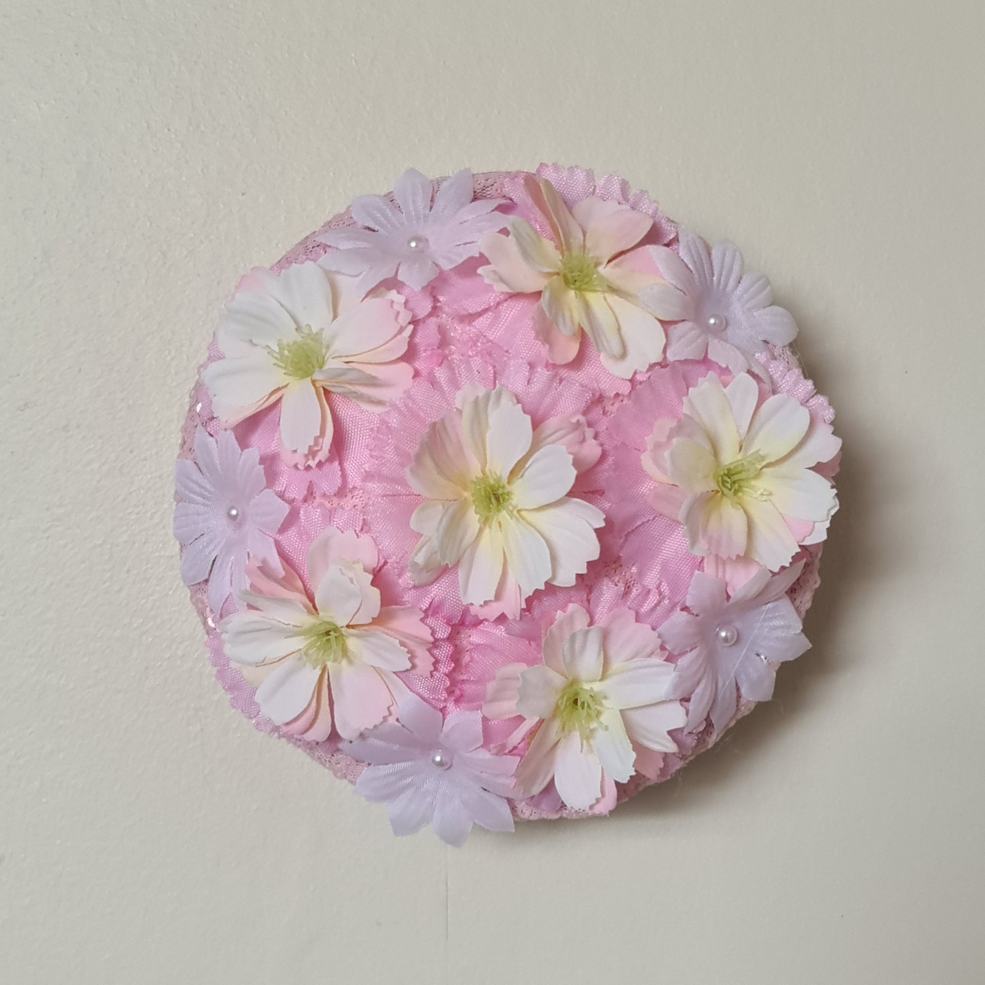 Pink Floral Wall Popper