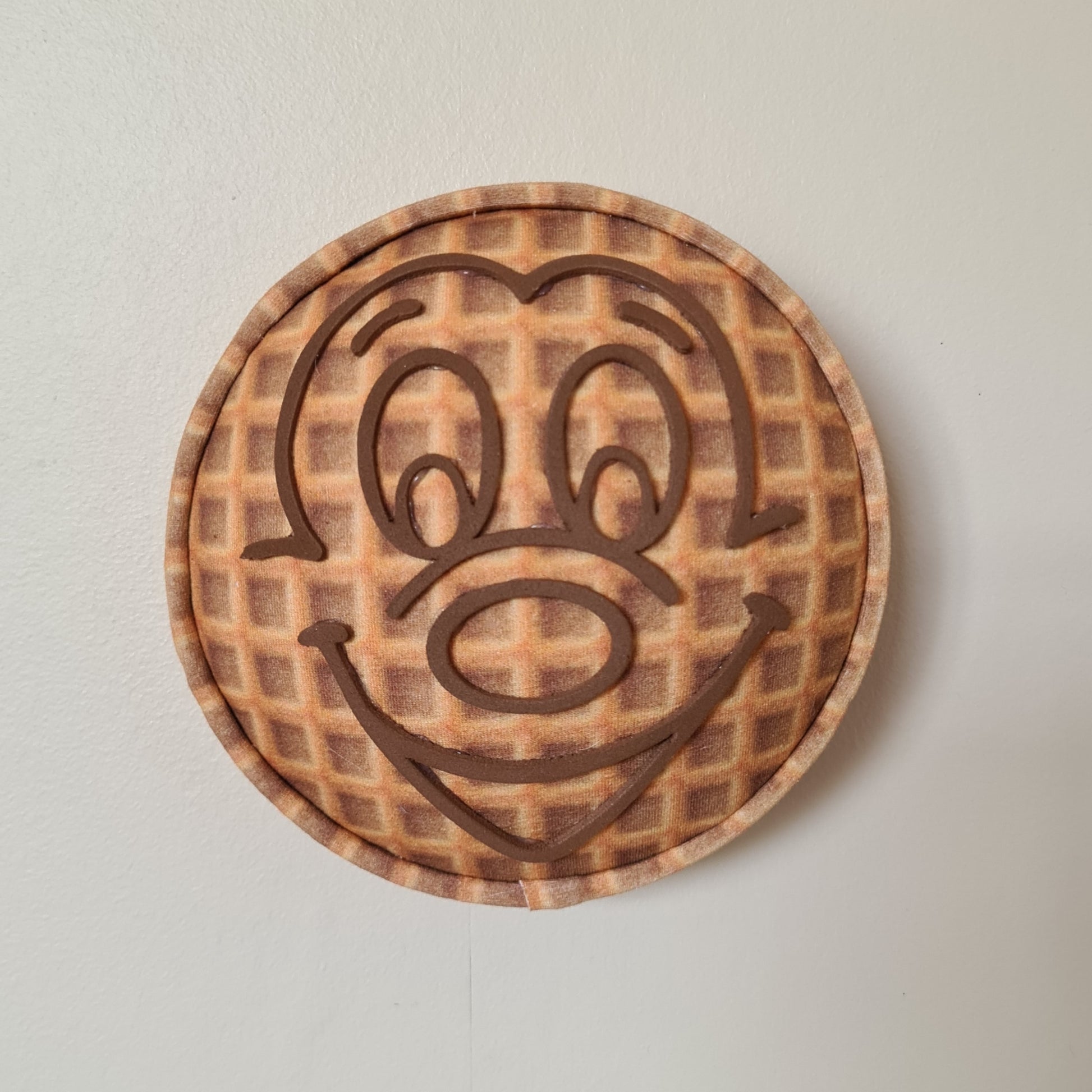 Waffle Face Wall Popper