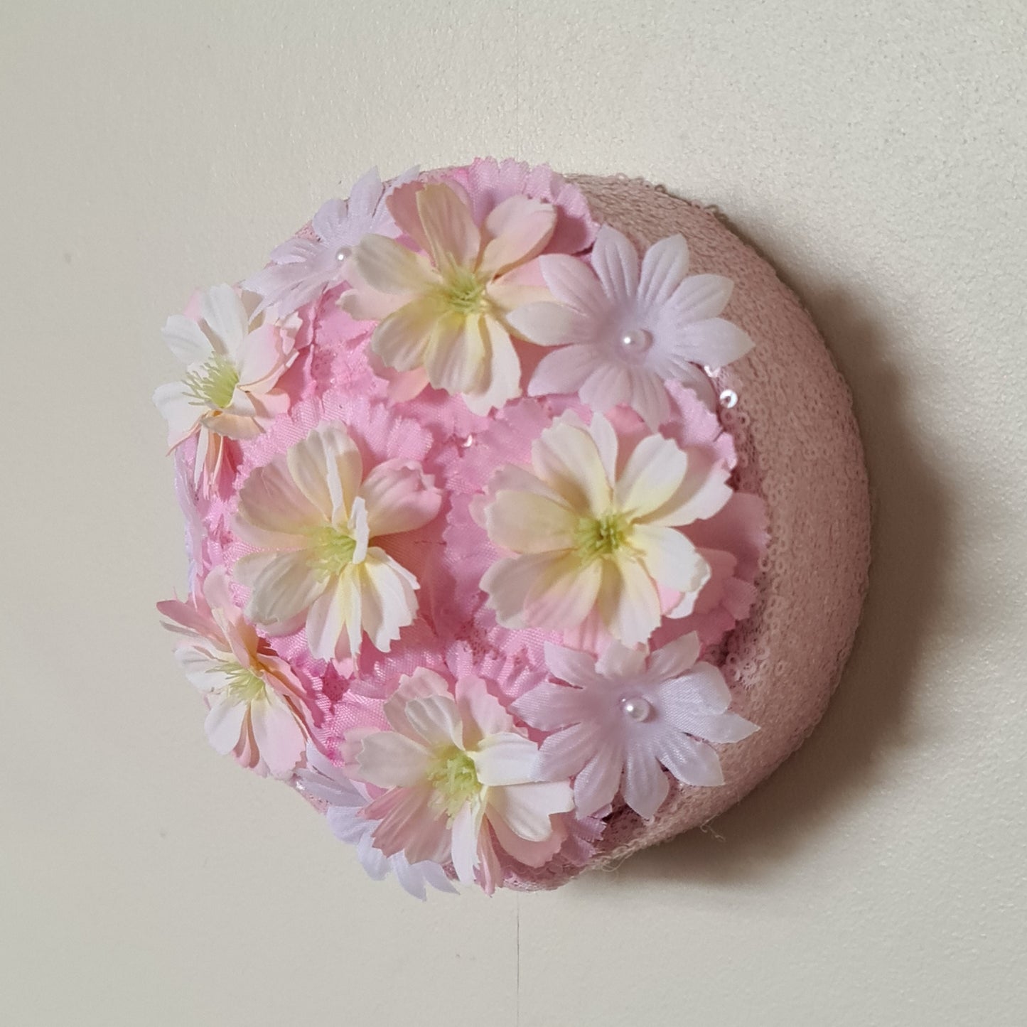 Pink Floral Wall Popper