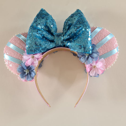 Pink & Blue Princess Ears