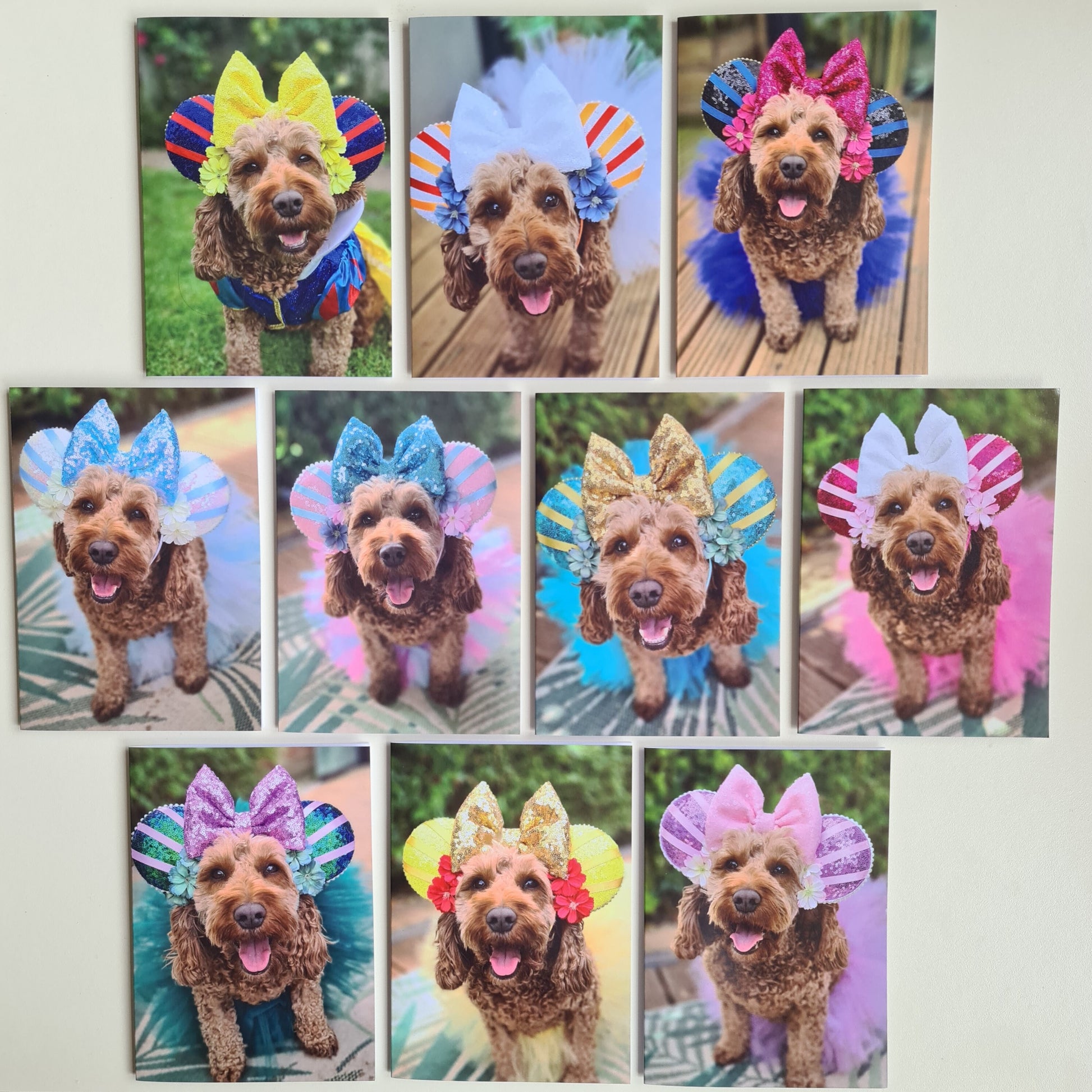 Puppy Princess Greetings Cards