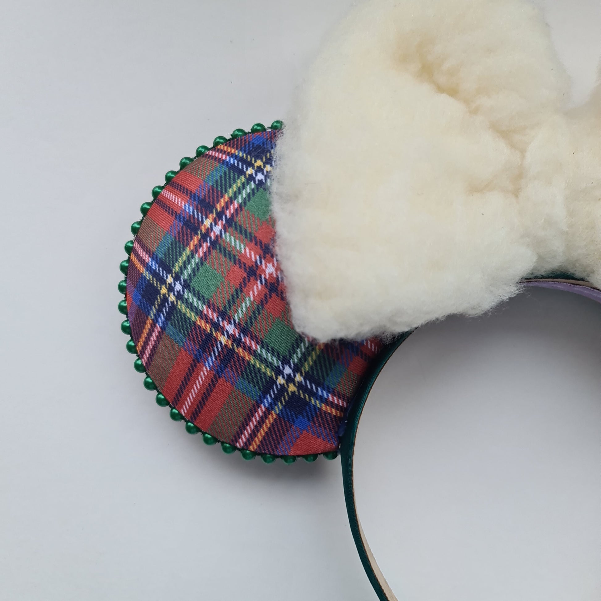 Tartan Sherpa Ears