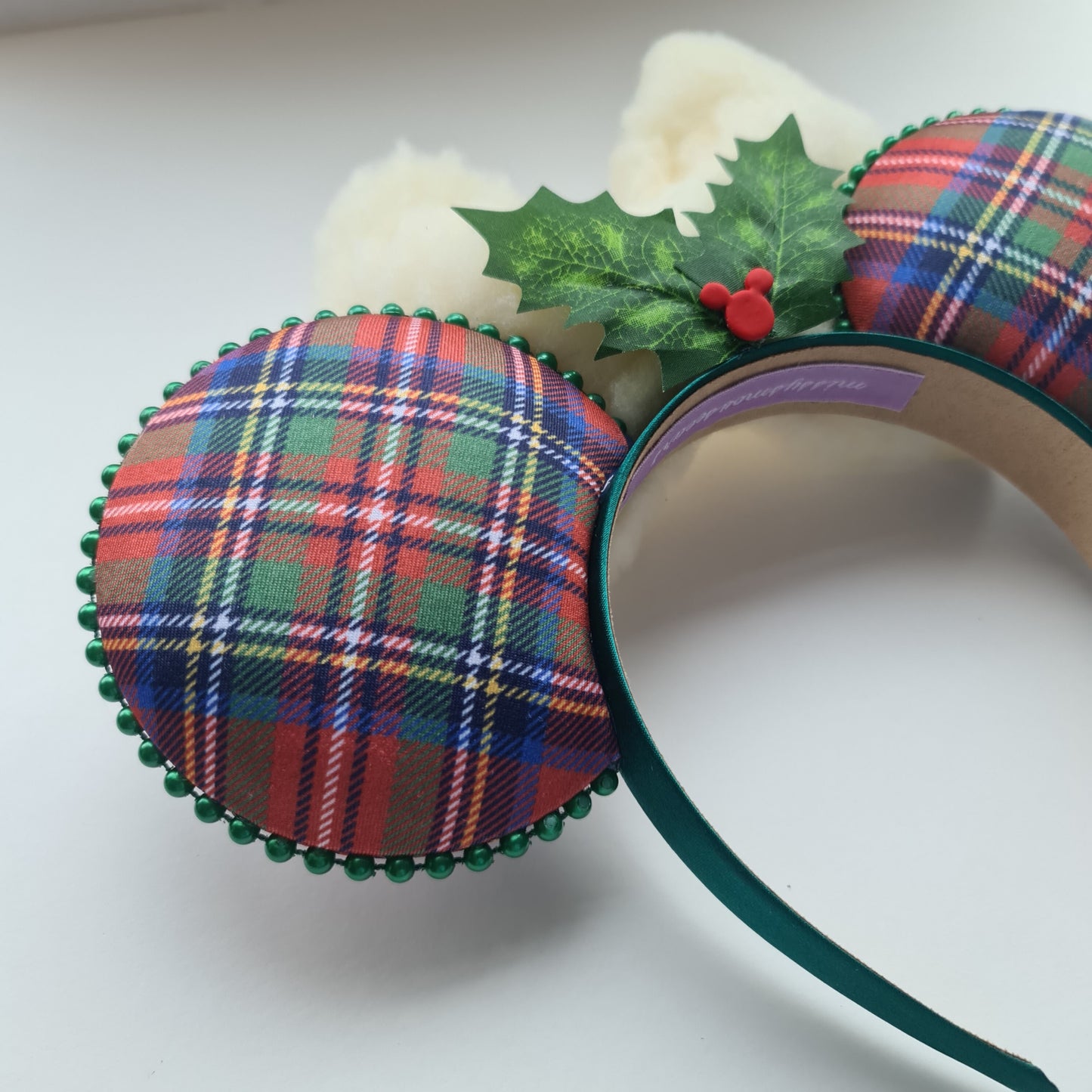 Tartan Sherpa Ears