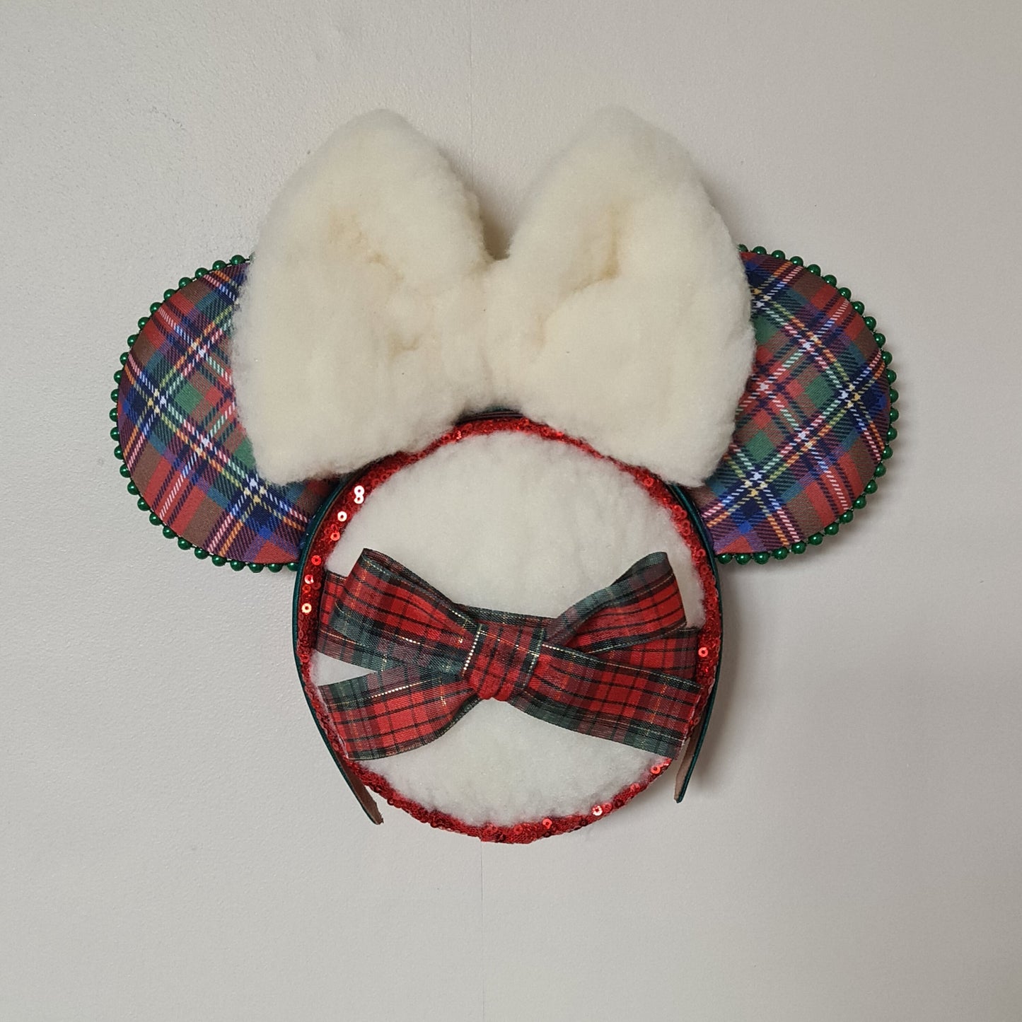 Tartan Sherpa Ears