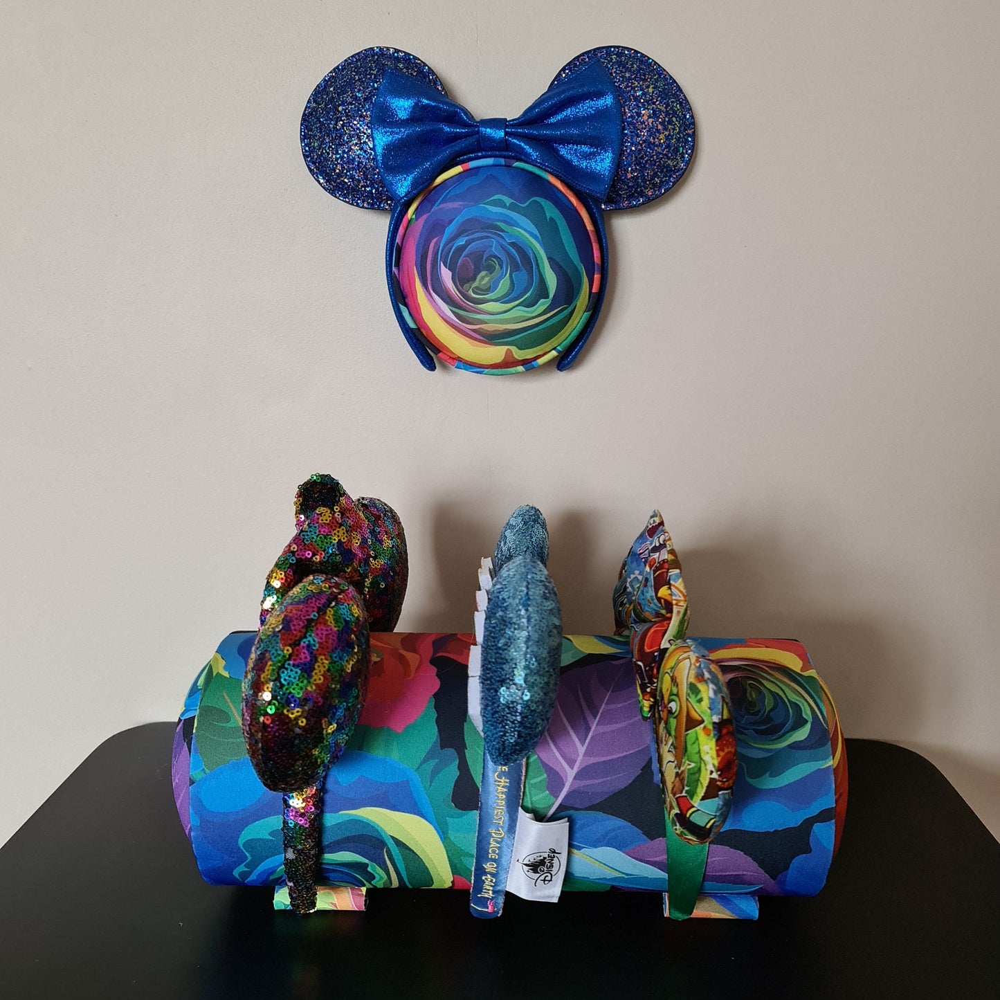 Rainbow Roses Ear Holder