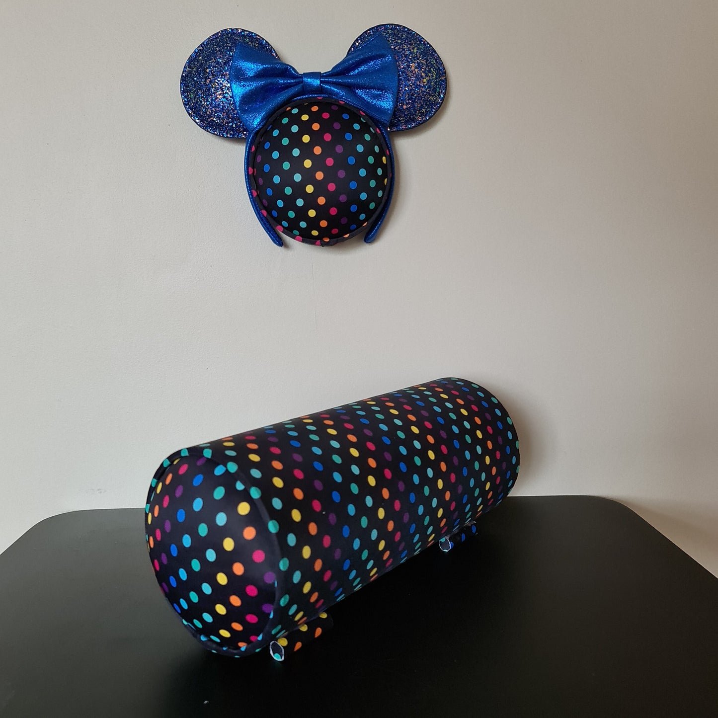 Rainbow Dots Ear Holder