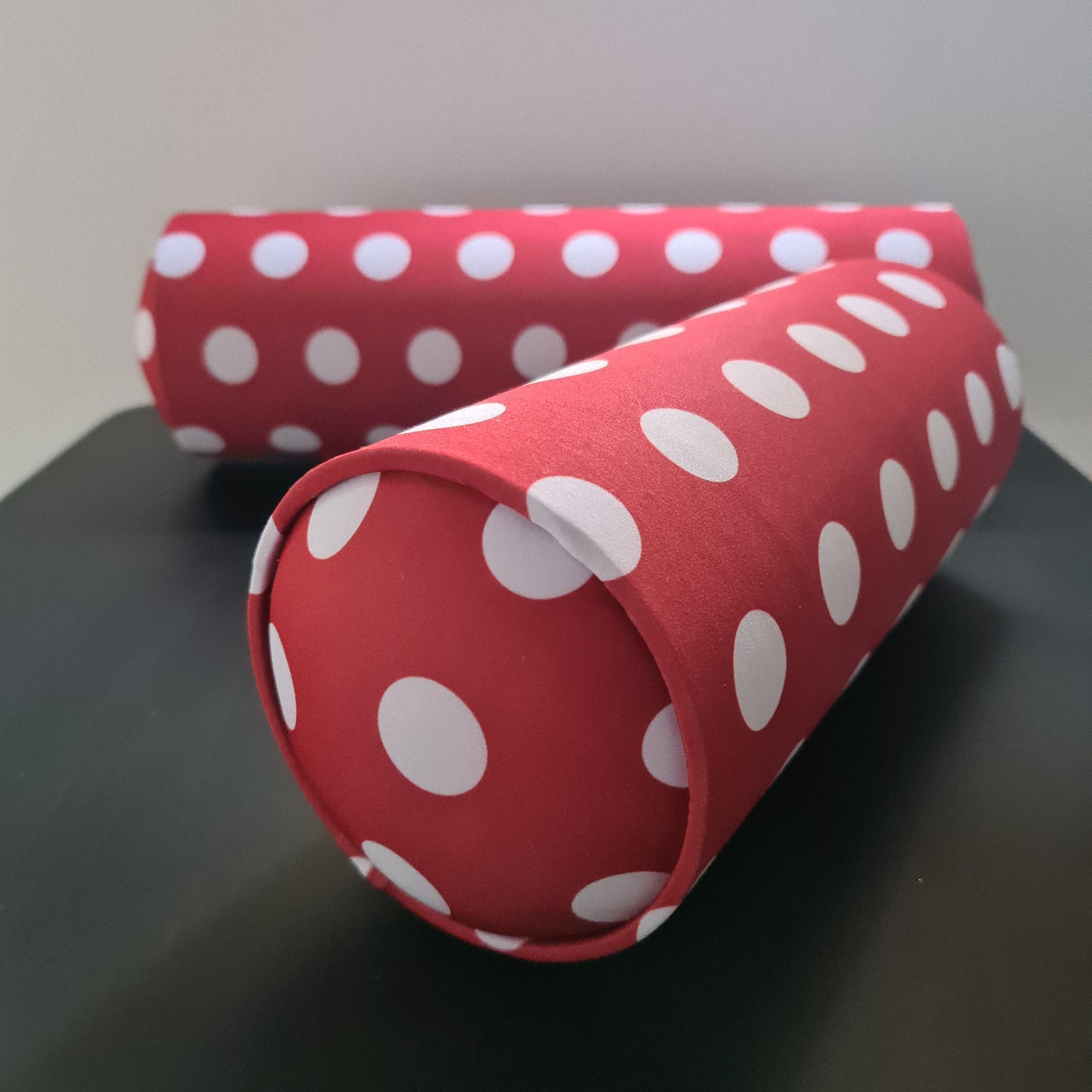 Red Spotty Ear Holder