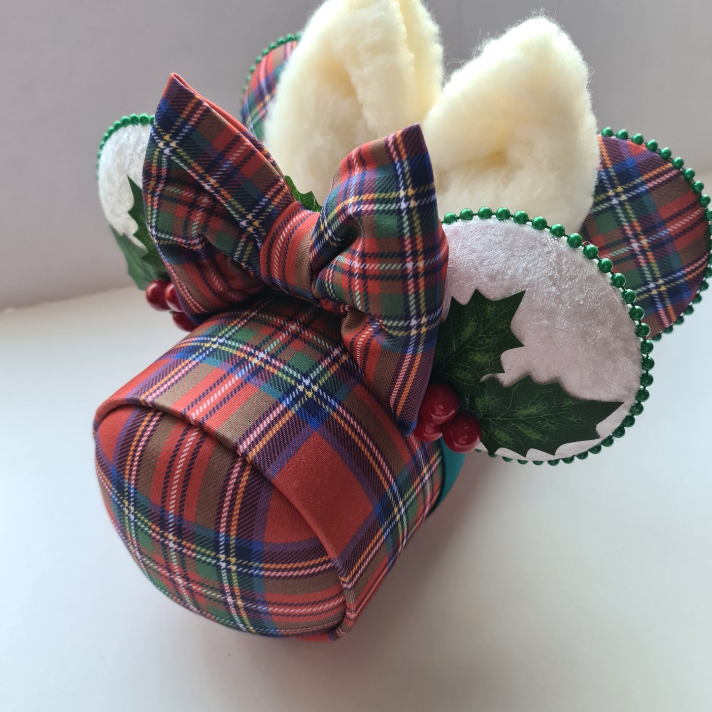 Tartan Ear Holder